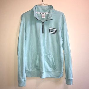 PINK Victoria's Secret Half Zip Up Sweatshirt